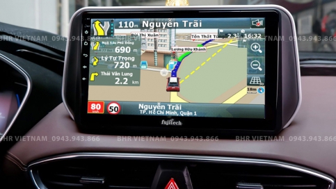Màn hình DVD Android liền camera 360 Hyundai Santafe 2019 - 2020 | Fujitech 360 